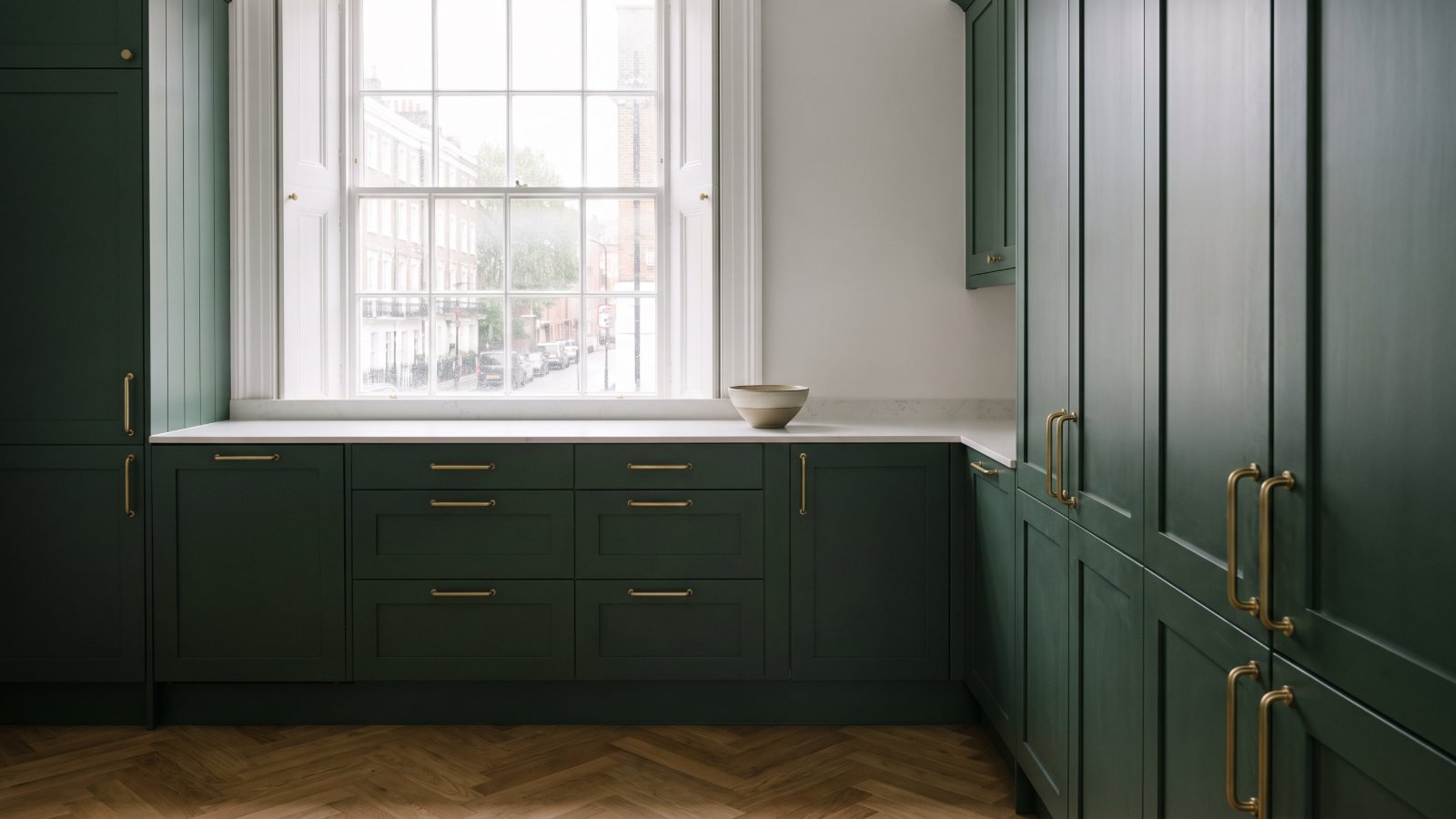 Refurbished kitchen in a London flat
